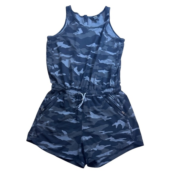 Athleta Girl On the Go Romper -Camo XLARGE.... - Picture 1 of 4